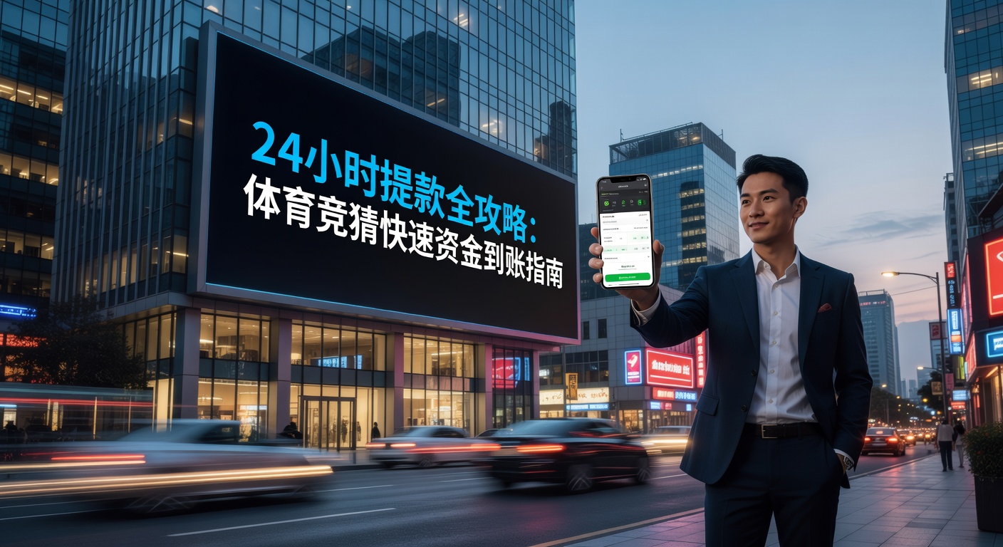24小时提款指南：体育竞猜快速到账秘籍
