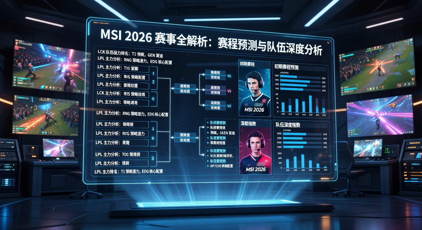 MSI 2026赛事分析：战队预测与理性竞猜指南