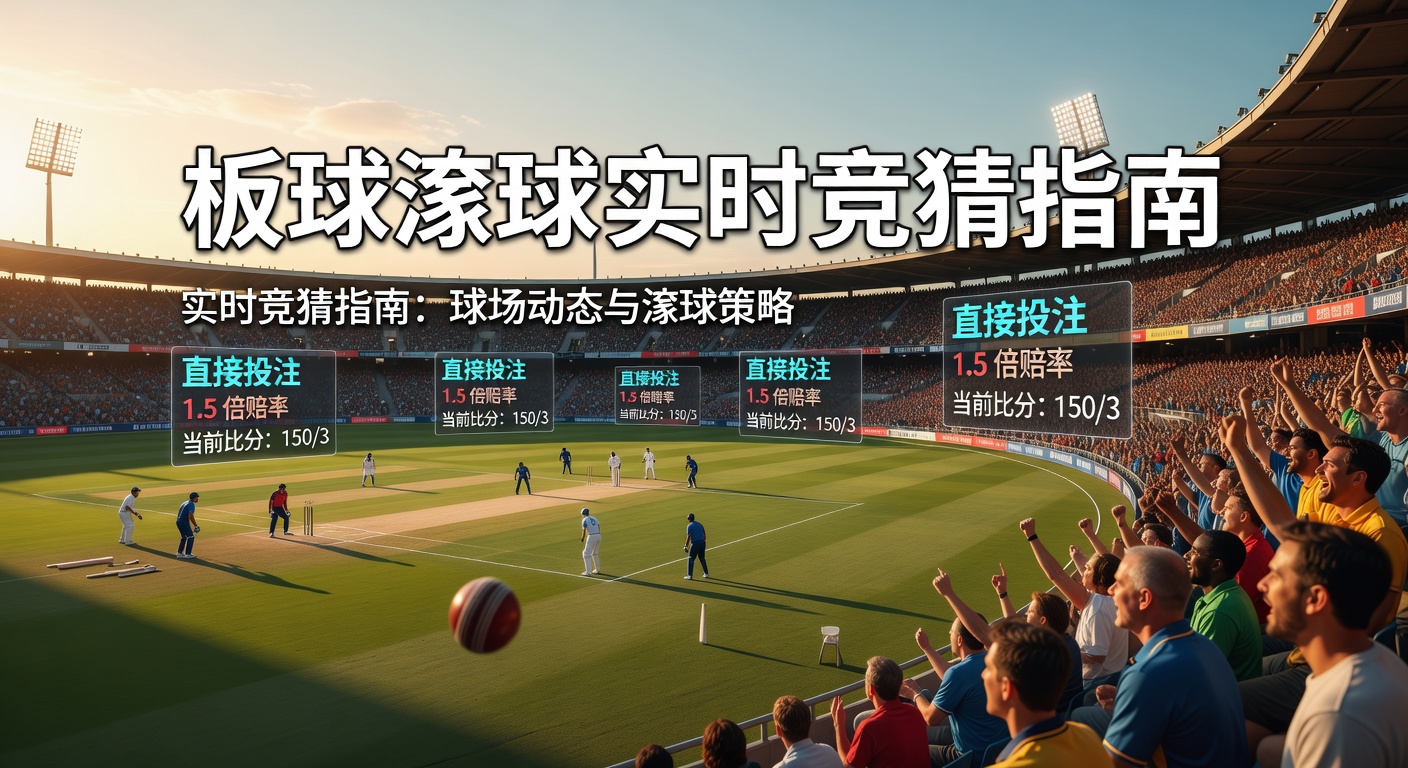 板球滚球 Live Cricket Betting 实时竞猜攻略