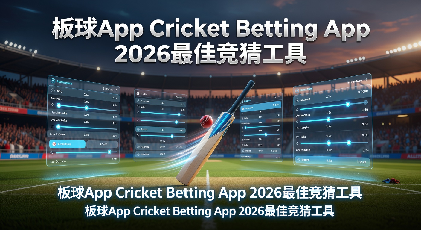 板球App Cricket Betting App 2026推荐