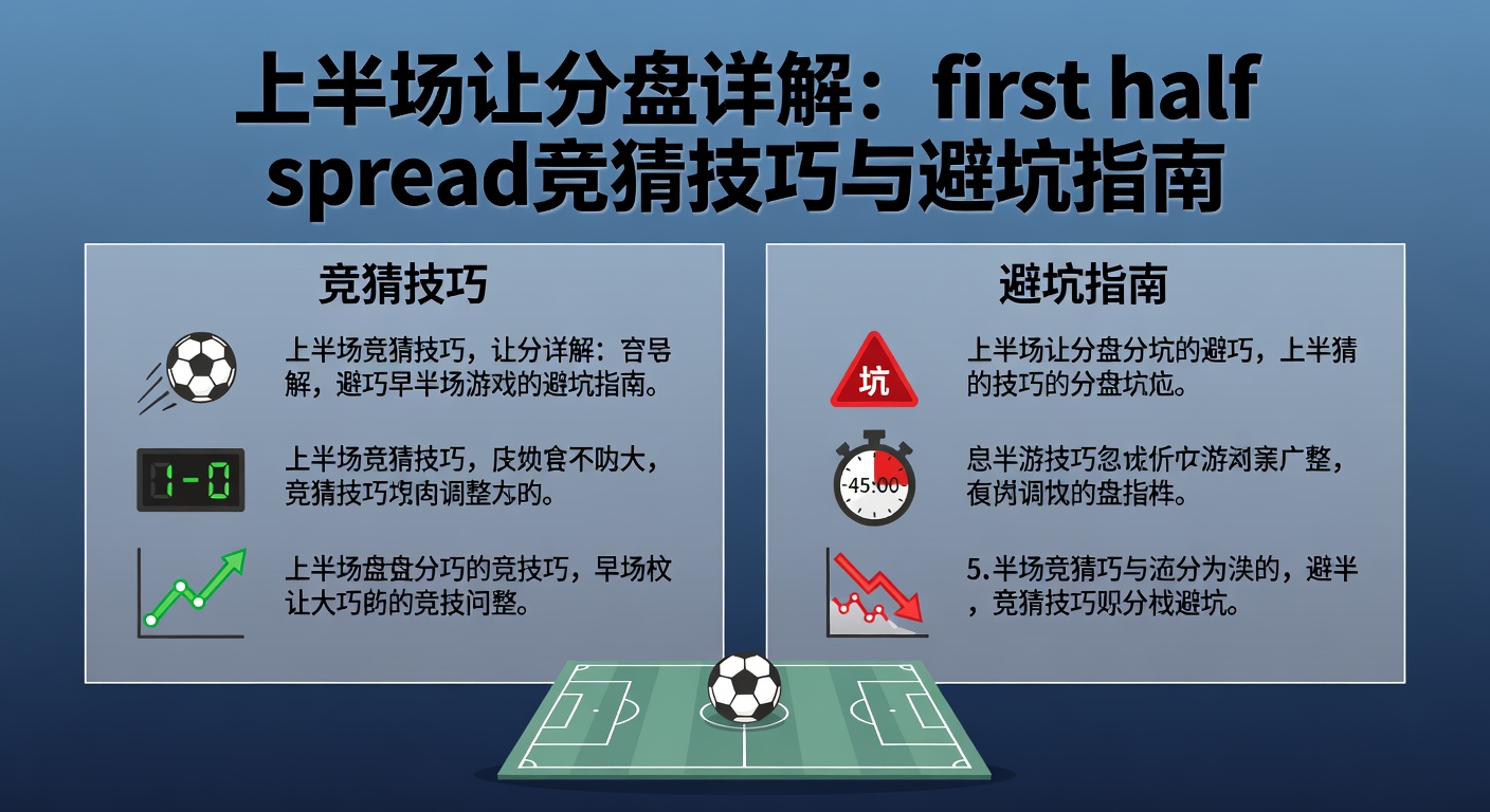上半场让分 First Half Spread 详解与竞猜攻略