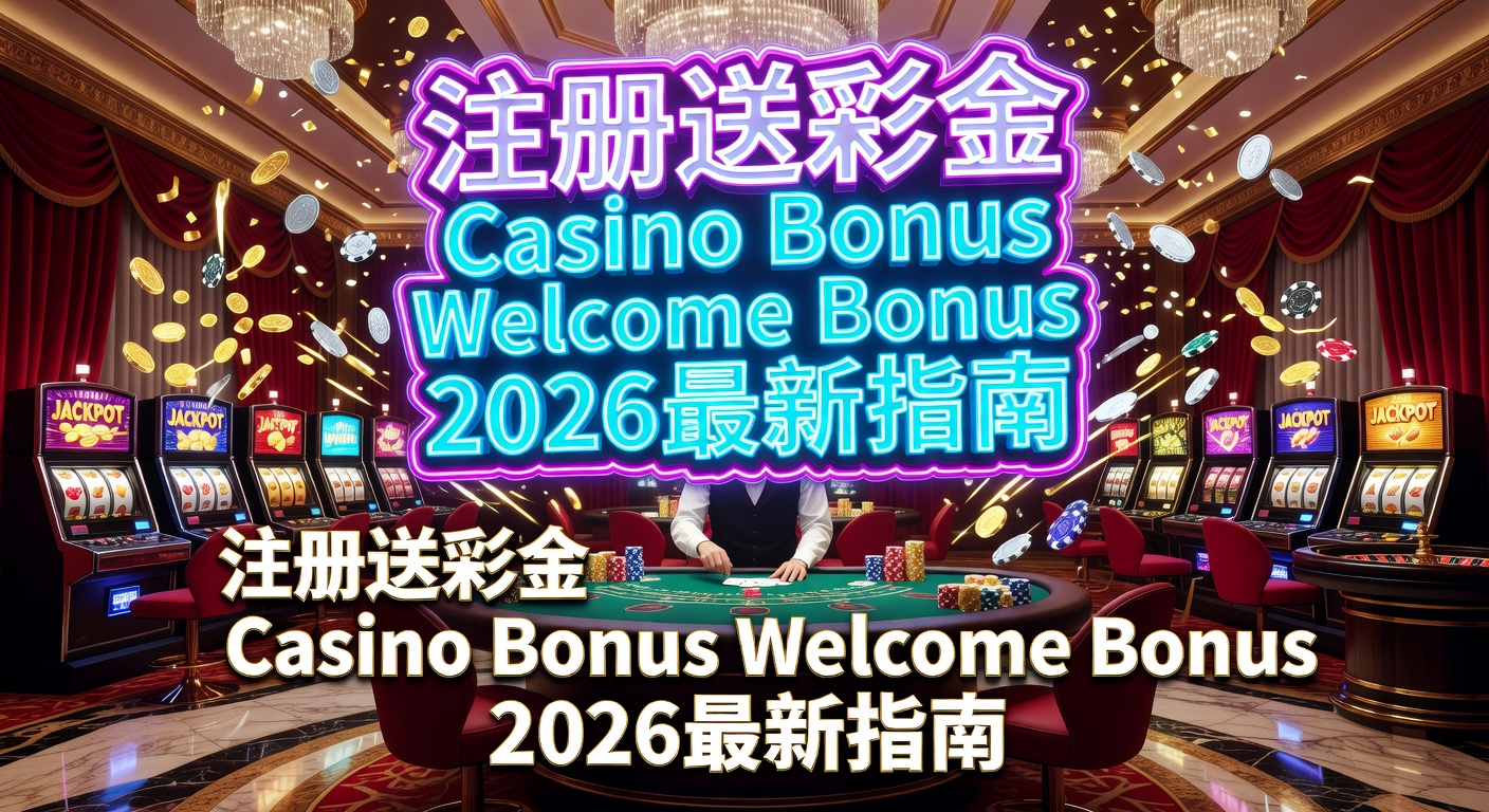 注册送彩金 Casino Welcome Bonus 最新福利
